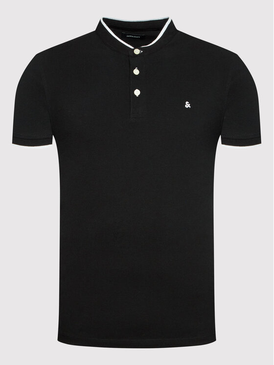 Jack&Jones Jack&Jones Polokošile Paulos 12199711 Černá Regular Fit