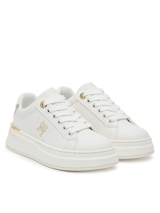 Tommy Hilfiger Tommy Hilfiger Tossud Low Cut Lace-Up T3A9-33985-1355 S Valge