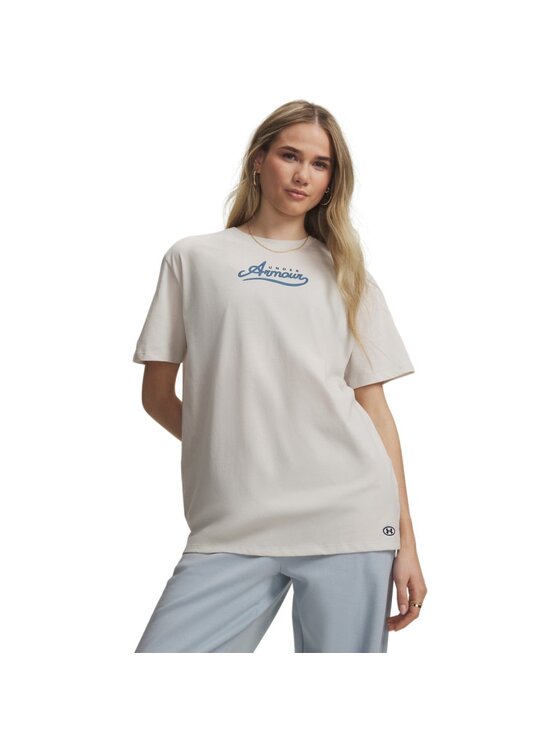 Under Armour Under Armour T-Shirt 6013643 Biały Oversize