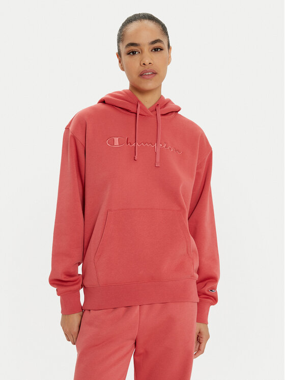 Champion Mikina 117581 Červená Regular Fit