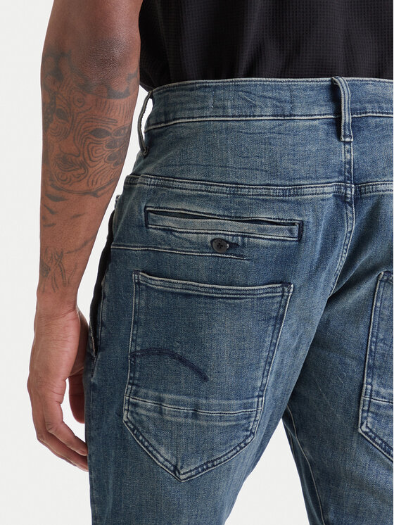 G-Star Raw G-Star Raw Jeansy D-Staq 3D D05385-D634 Modrá Slim Fit