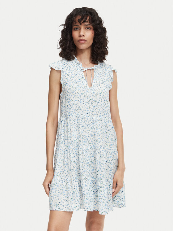 Vero Moda Vero Moda Letní šaty Alba 10342656 Světle modrá Regular Fit