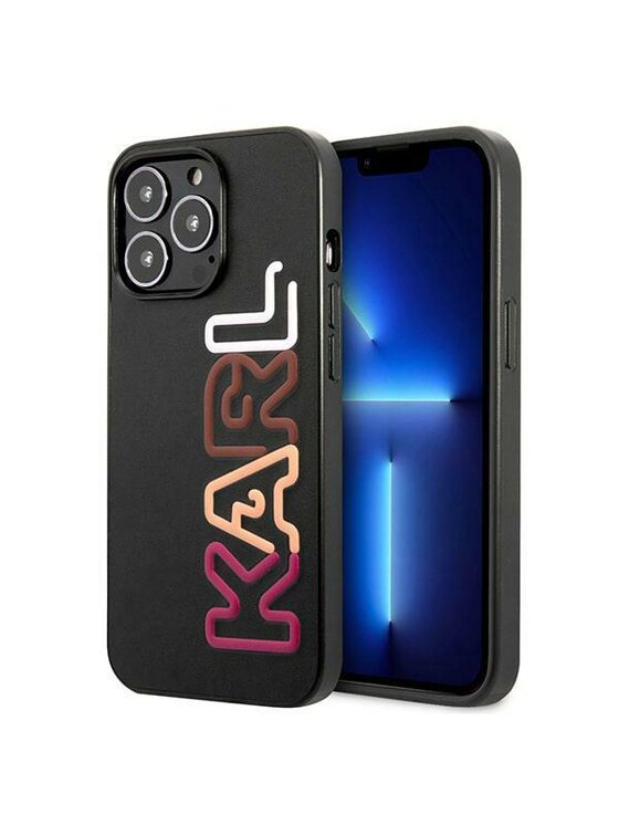 Etui na telefon KARL LAGERFELD, Czarne, iPhone 13 Pro