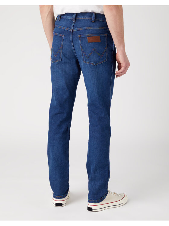 Wrangler Wrangler Jeansy 5401019572994 Niebieski Regular Fit