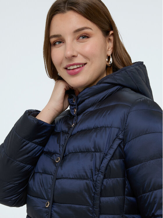 Fiorella Rubino Fiorella Rubino Kurtka puchowa F031T001462N034 Niebieski Regular Fit