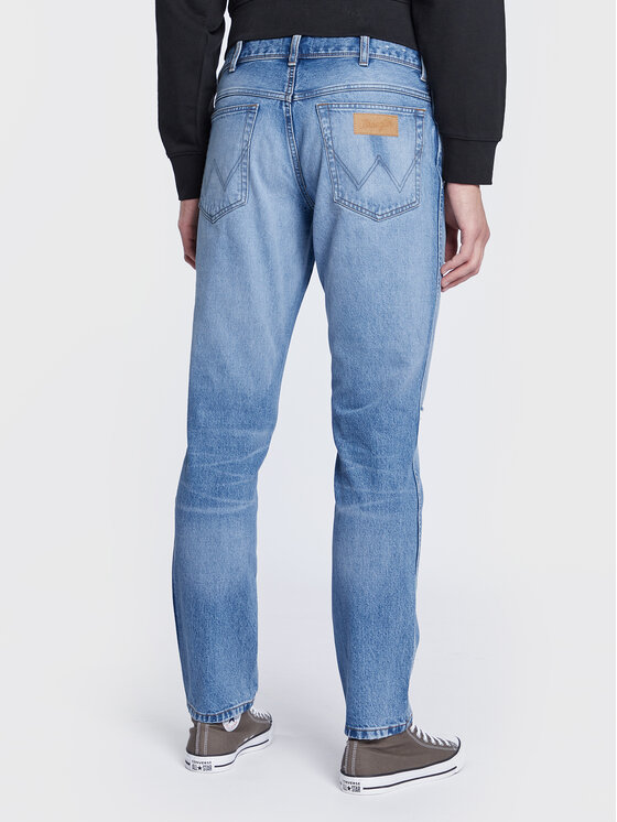 Wrangler Wrangler Jeansy Texas W12T7328O 112320077 Niebieski Regular Fit