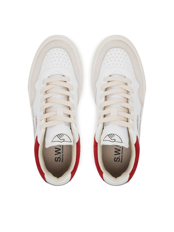 S.W.C Stepney Workers Club S.W.C Stepney Workers Club Sneakersy Pearl YA20410 Biały