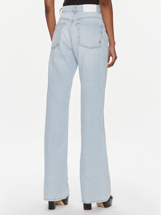 PINKO Pinko Traperice Felix 101736 A1MV Svijetloplava Regular Fit