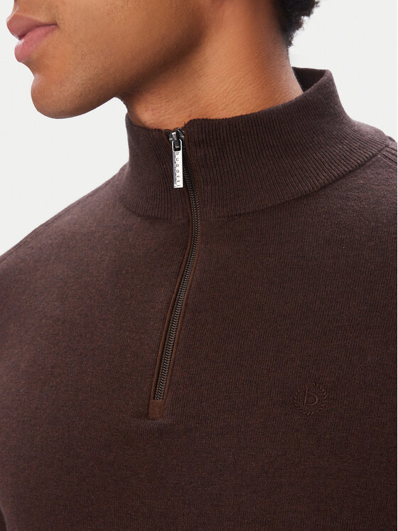 Bugatti Bugatti Pullover 7500-25520F Braun Regular Fit