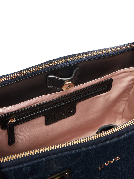 Liu Jo Liu Jo Táska Ecs M Satchel AF5008 D0001 Sötétkék