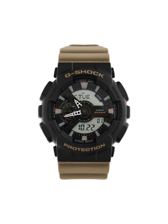 G-Shock Hodinky Two Tune Utility GA-110TU-1A5ER Hnedá