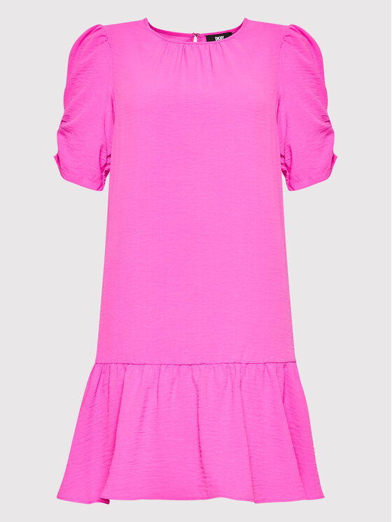 DKNY DKNY Kleid für den Alltag DD2A3935 Rosa Relaxed Fit