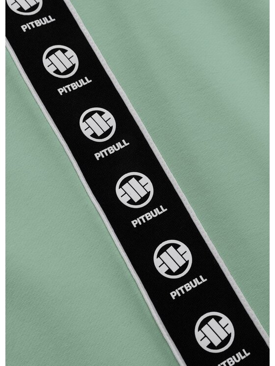 PITBULL PITBULL Szorty materiałowe Szorty dresowe męskie TAPE NUGGET XL Zielony Regular Fit