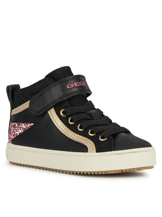 Geox Geox Tenisice J Kalispera Girl J944GM 054GN C9231 S Crna