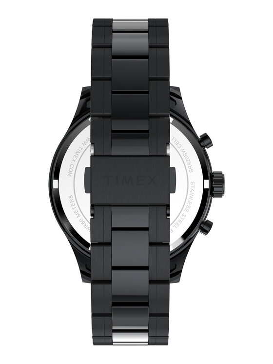 Timex Timex Zegarek TW2Y01600 Czarny