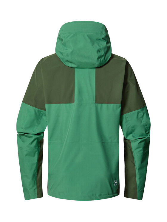 Haglöfs Haglöfs Kurtka przeciwdeszczowa Spitz GTX Pro Jacket Men Zielony Regular Fit