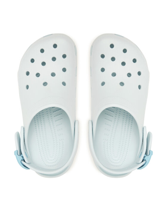 Crocs Crocs Nazouváky Classic Enamel Buckle Clog 213347 Světle modrá