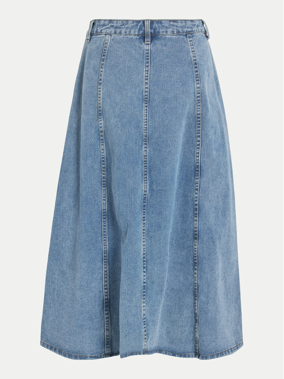 Vila Vila Gonna di jeans Kora 14106317 Blu Regular Fit