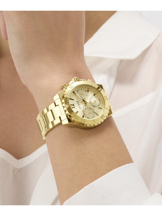 Guess Guess Zegarek GW0696L4 Złoty