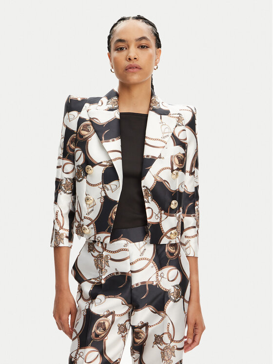 Babylon Babylon Pintsak S00704 Valge Regular Fit