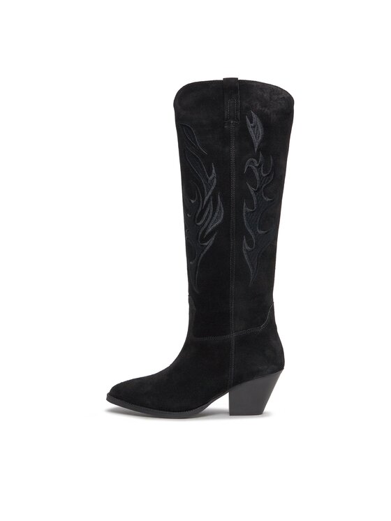 Bronx Bronx Καουμπόικες Μπότες & Μποτάκια High boots 14297-C Μαύρο