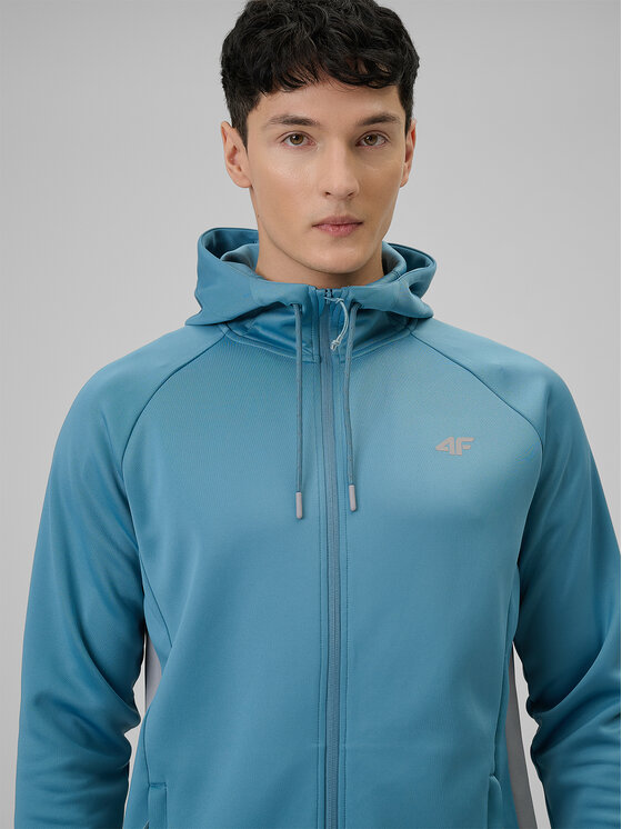 4F 4F Bluza techniczna 4FRSS26TFSWM0958-32S Granatowy Regular Fit