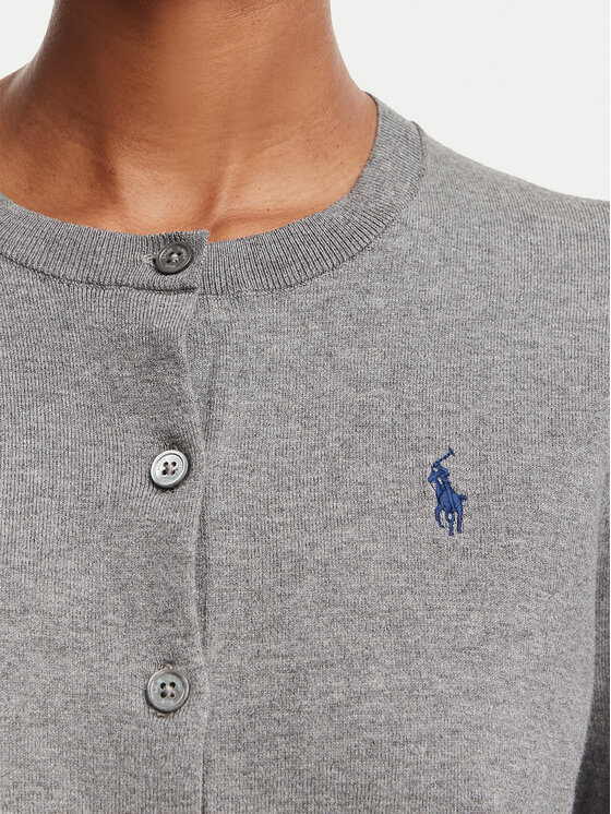 Polo Ralph Lauren Polo Ralph Lauren Kardigan 211971871006 Szary Regular Fit