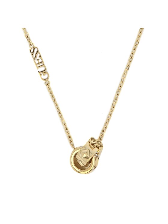 Guess Guess Náhrdelník JUBN03 281JW Žlté zlato