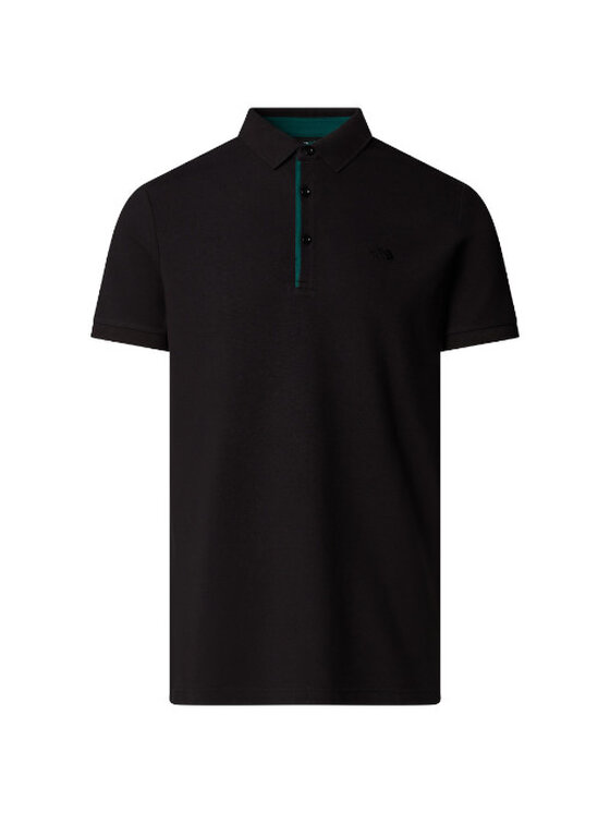 The North Face The North Face Polo Premium Slim Polo Czarny Regular Fit
