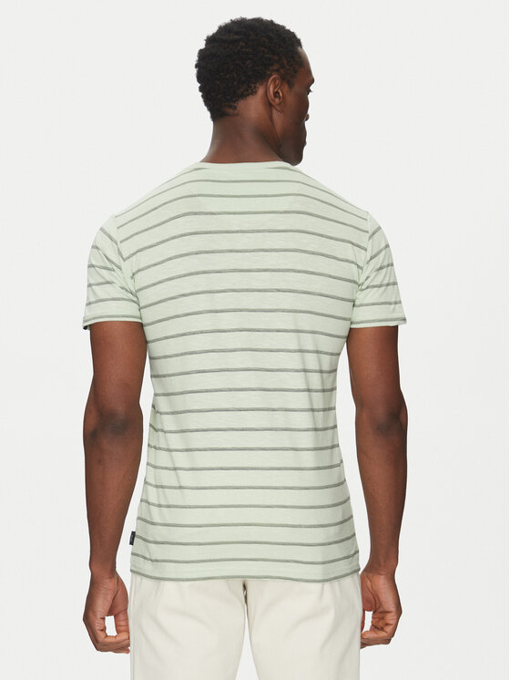 INDICODE INDICODE Tricou Inrima 41-168 Verde Regular Fit