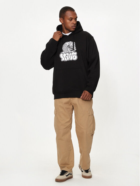 Vans Vans Džemperis Rattler VN000HP5 Juoda Loose Fit