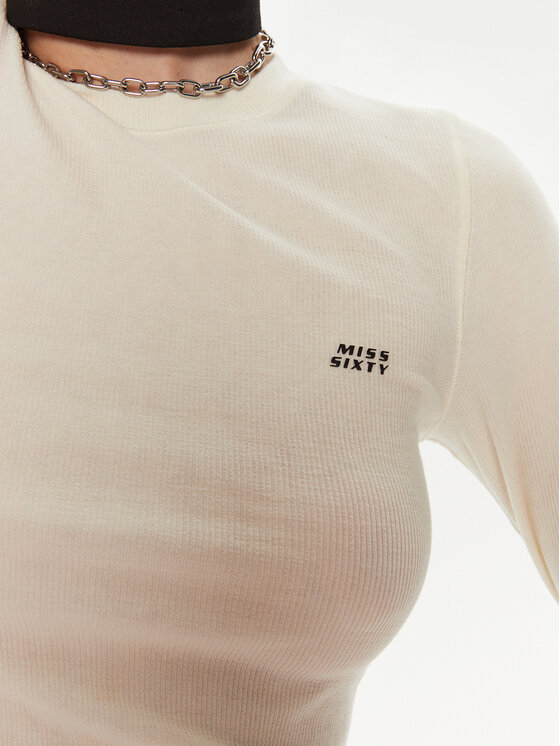 Miss Sixty Miss Sixty Μπλουζάκι 6L3SJ3890000 Λευκό Regular Fit