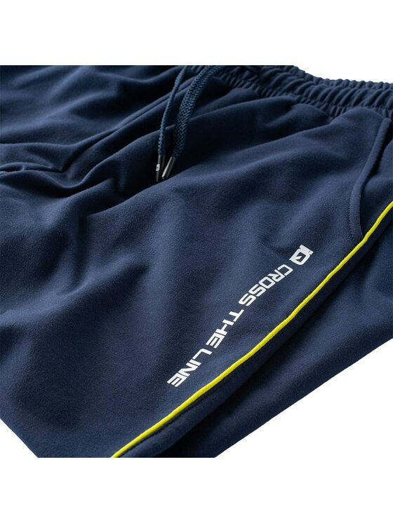 IQ IQ Spodnie outdoor Deli Błękitny Cuffed Fit