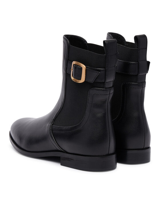 TWINSET TWINSET Klassische Stiefeletten Tronchetto 252TCP120 Schwarz