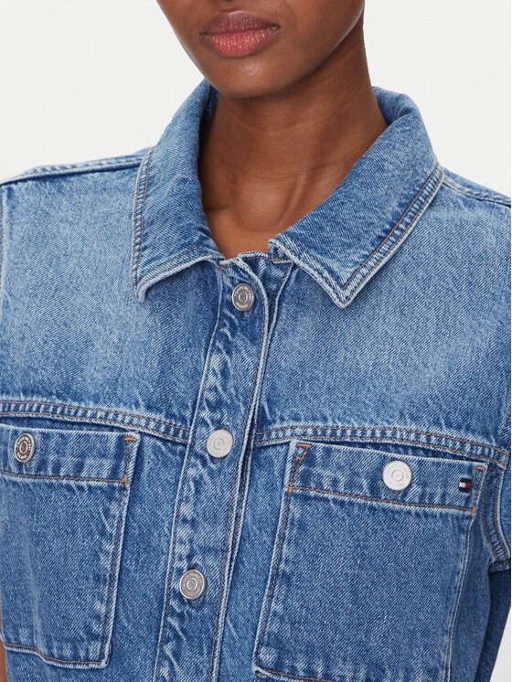 Tommy Hilfiger Tommy Hilfiger Farmer ruha WW0WW44380 Kék Regular Fit
