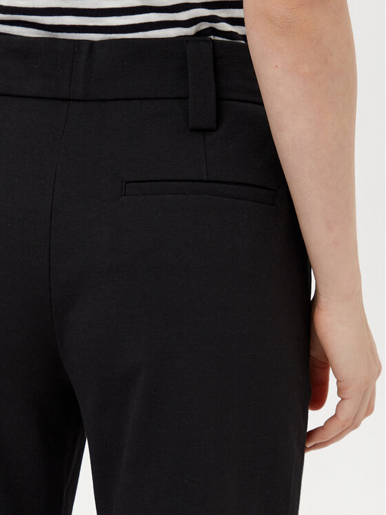 Marc O'Polo Marc O'Polo Szövet nadrág B01411910369 Fekete Regular Fit