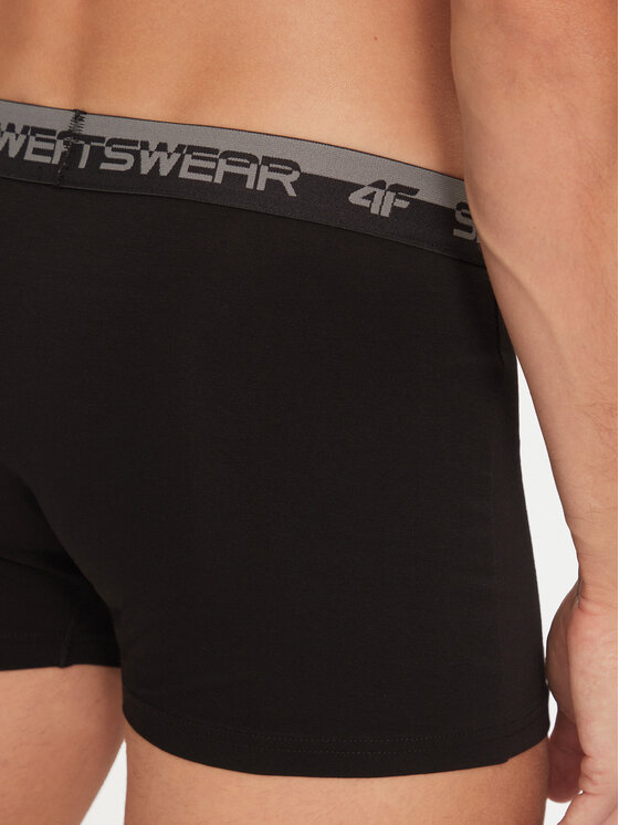 4F 4F Set di 2 boxer 4FWMM00UBXSM051 Nero