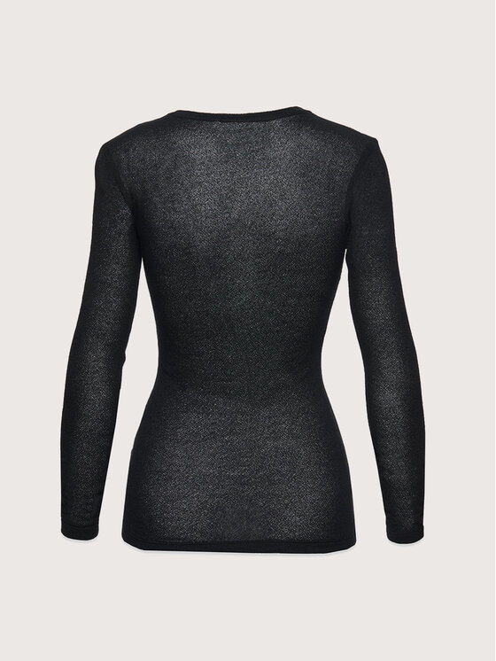 La Mania La Mania Longsleeve ELEA Nero Classic Fit
