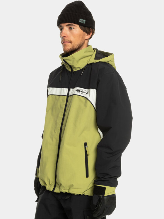 Quiksilver Quiksilver Kurtka narciarska Live Wire Snjt EQYTJ03408 Zielony Regular Fit
