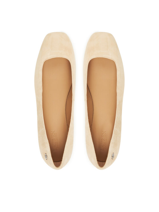 LAUREN RALPH LAUREN LAUREN RALPH LAUREN Baleriny Emellie  802974358001 Beżowy