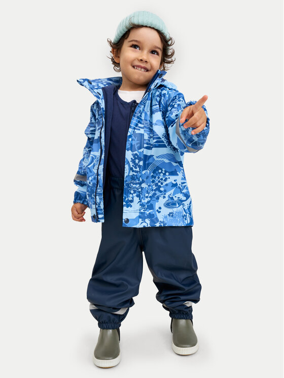 Reima Reima Kurtka przeciwdeszczowa Koski 5100024A Niebieski Regular Fit