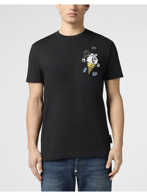 PHILIPP PLEIN PHILIPP PLEIN T-shirt 30558 Nero Regular Fit