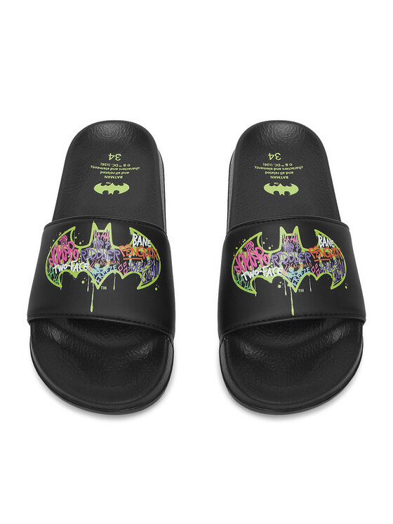 Batman Batman Παντόφλες CEO-CP90-SS26-215WBBAT Μαύρο