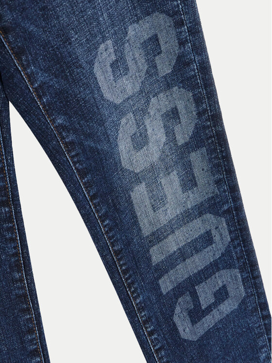 Guess Guess Jeansy L4YA09 D52Z0 Granatowy Relaxed Fit