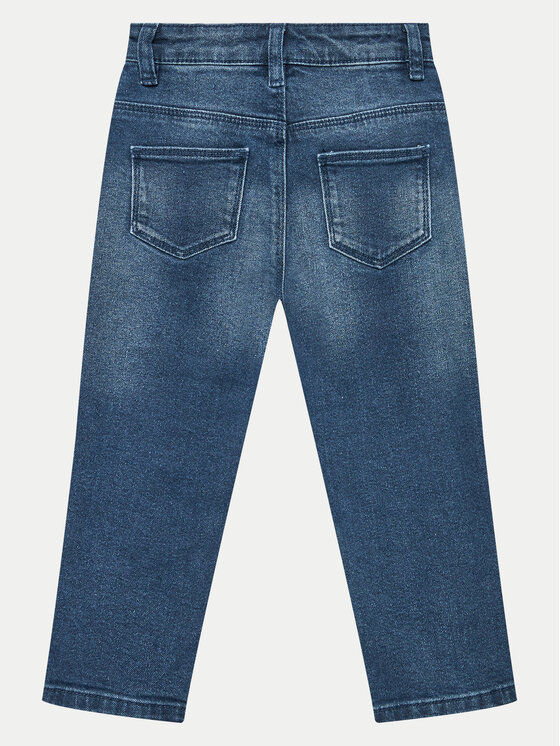United Colors Of Benetton United Colors Of Benetton Jeans hlače 45ONGE01W Modra Skinny Fit