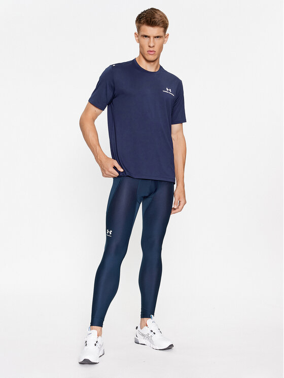 Under Armour Under Armour Legginsy Ua Hg Armour Leggings 1361586 Granatowy Compression Fit