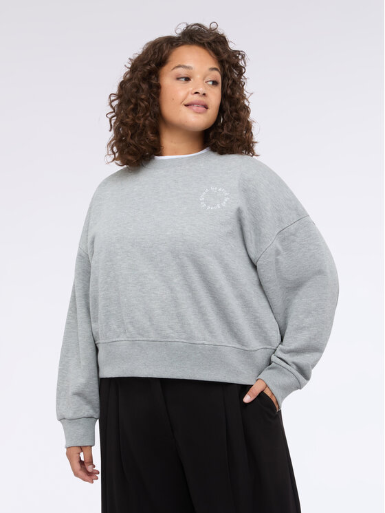 Fiorella Rubino Fiorella Rubino Bluza G812L008781N013 Szary Regular Fit