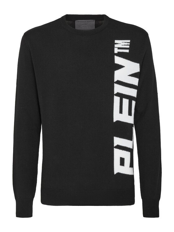PHILIPP PLEIN PHILIPP PLEIN Longsleeve 1647 Czarny Regular Fit
