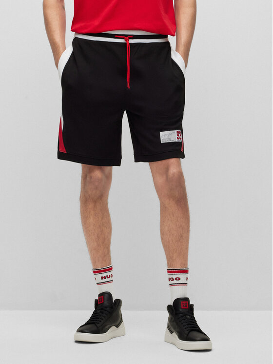 Hugo Short de sport 50489621 Noir Regular Fit