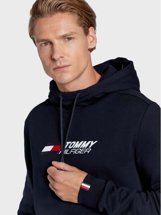 Tommy Hilfiger Tommy Hilfiger Bluză Essentials MW0MW27926 Bleumarin Regular Fit